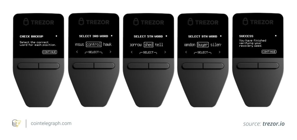 کیف پول Trezor Safe 3