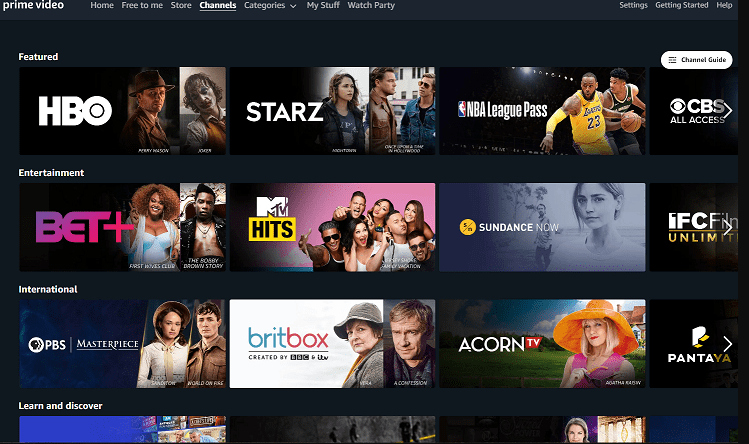 اشتراک آمازون پرایم ویدیو (Amazon Prime Video)