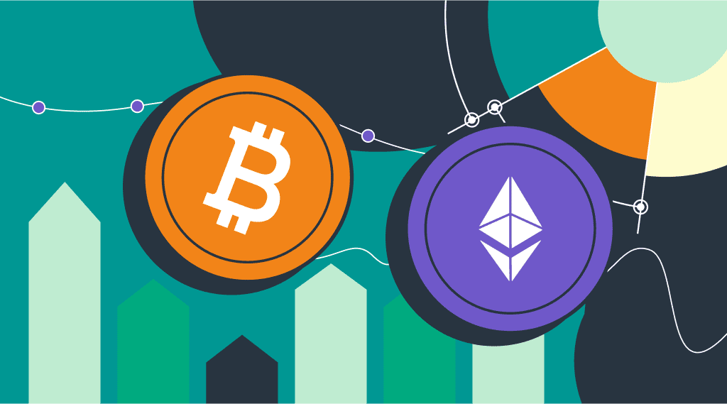 بیت کوین و اتریوم ۱۹ مرداد ۱۴۰۴