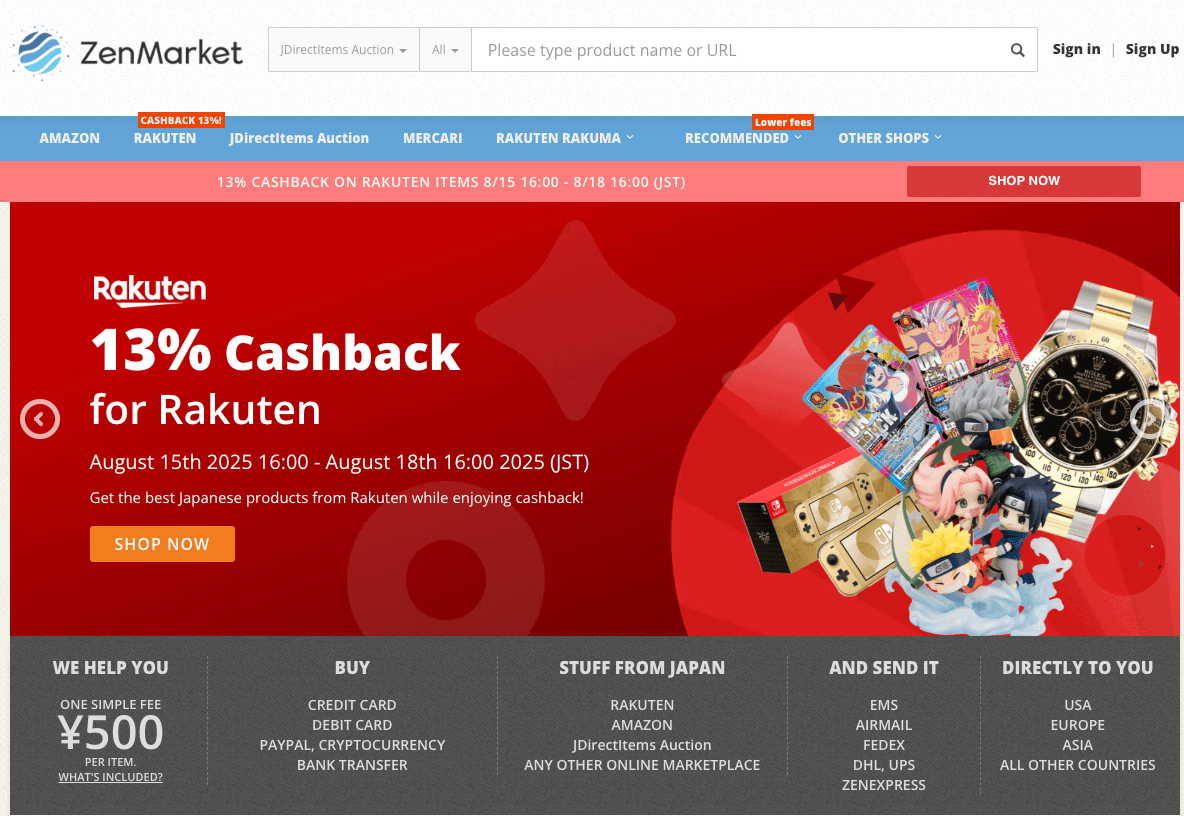 سایت ZenMarket