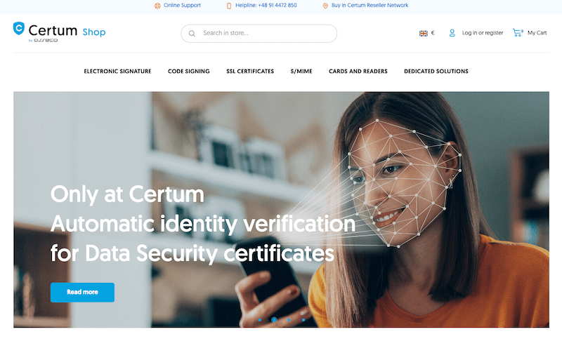 سایت certum