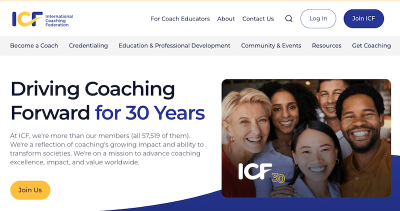سایت coachingfederation