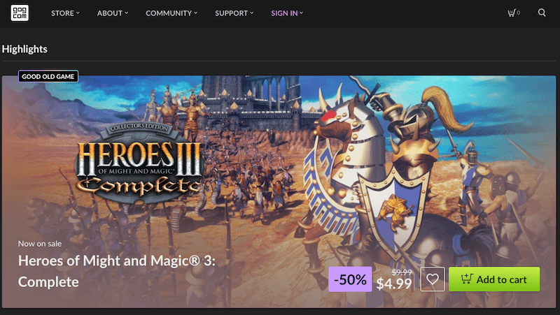 فروشگاه GOG