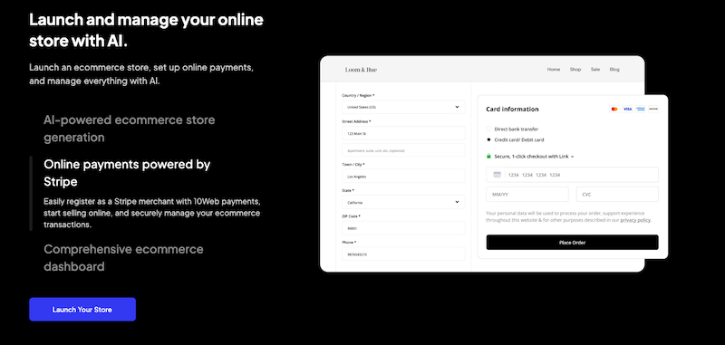 سایت 10Web