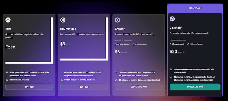 هوش مصنوعی Beatoven.ai (بتهوون)