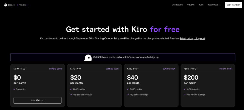هوش مصنوعی kiro.dev