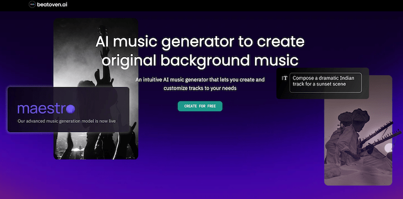 هوش مصنوعی Beatoven.ai (بتهوون)