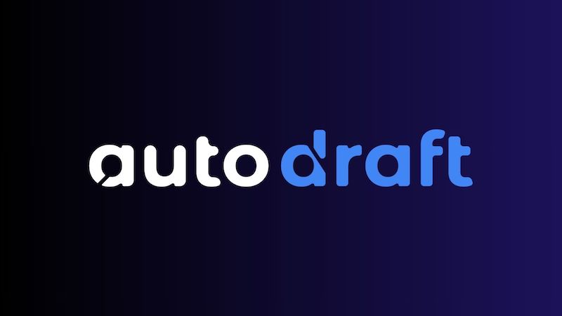 هوش مصنوعی autodraft
