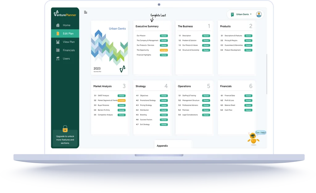 هوش مصنوعی ventureplanner