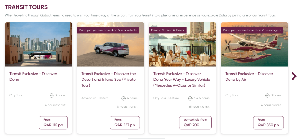 پرداخت سایت Discover Qatar