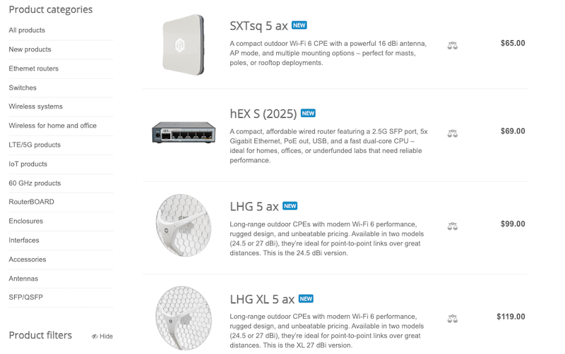 سایت mikrotik
