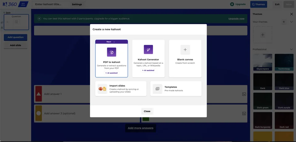 سایت Kahoot