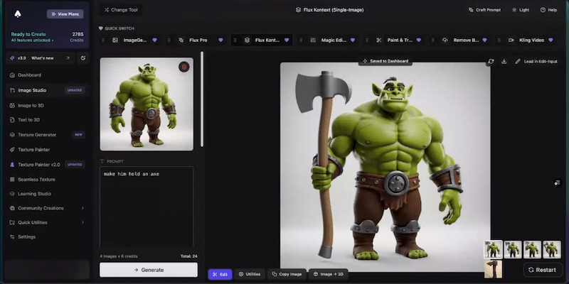 هوش مصنوعی 3D AI Studio