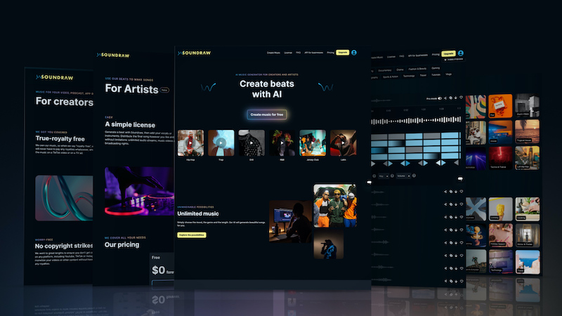 هوش مصنوعی Soundraw