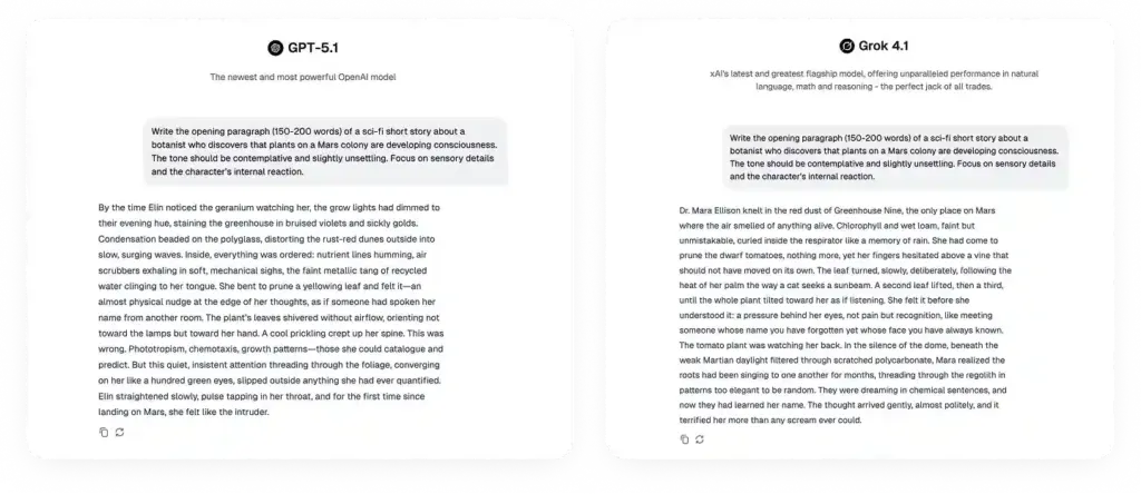 مقایسه هوش مصنوعی Grok و ChatGPT