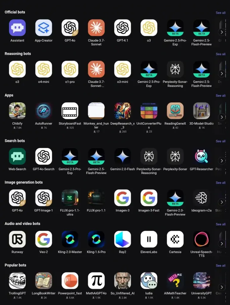 هوش مصنوعی Poe و ChatGPT