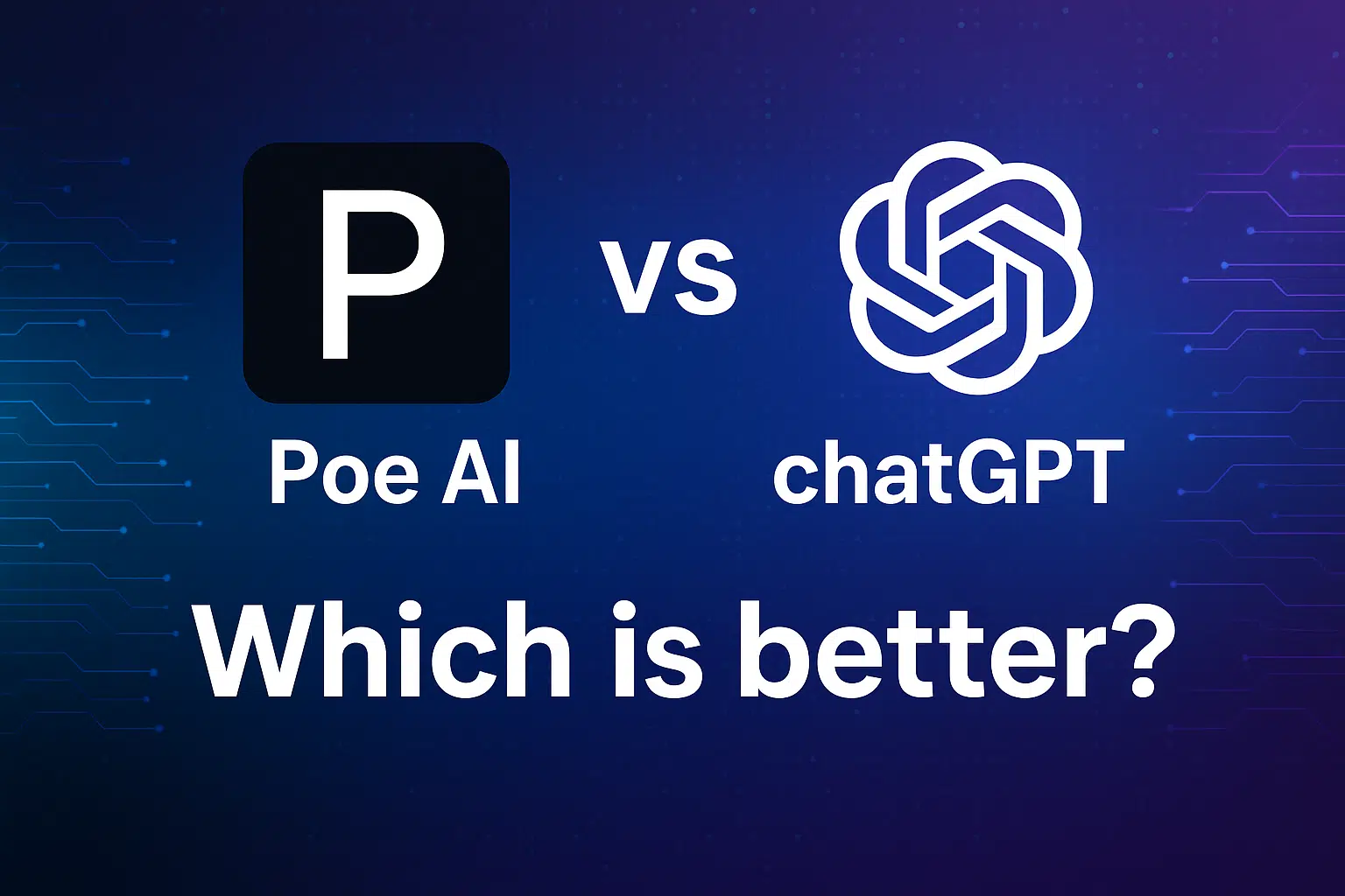 هوش مصنوعی Poe و ChatGPT