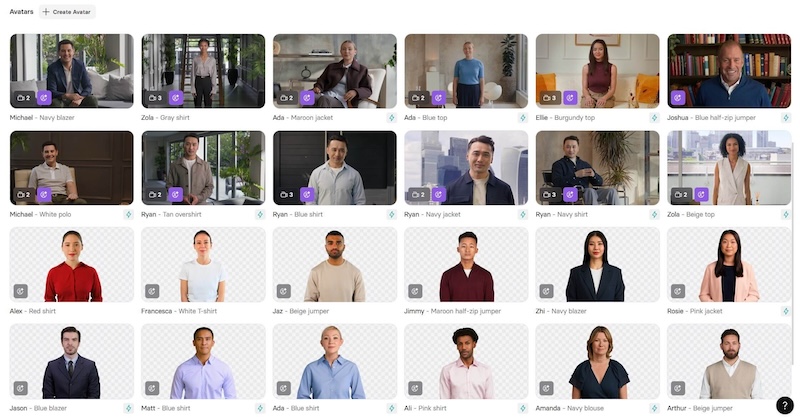 هوش مصنوعی Synthesia