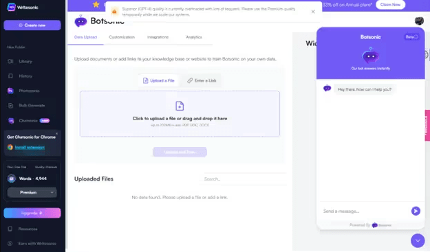 هوش مصنوعی Writesonic