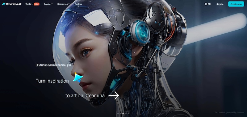 هوش مصنوعی Dreamina