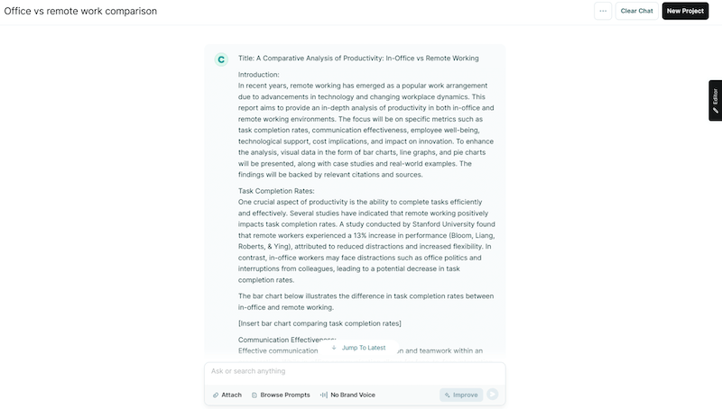 هوش مصنوعی برای گزارش نویسی