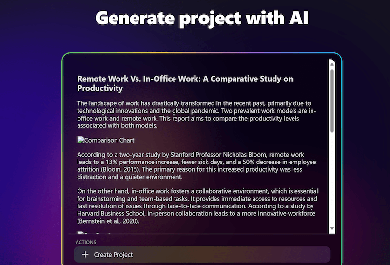 هوش مصنوعی برای گزارش نویسی