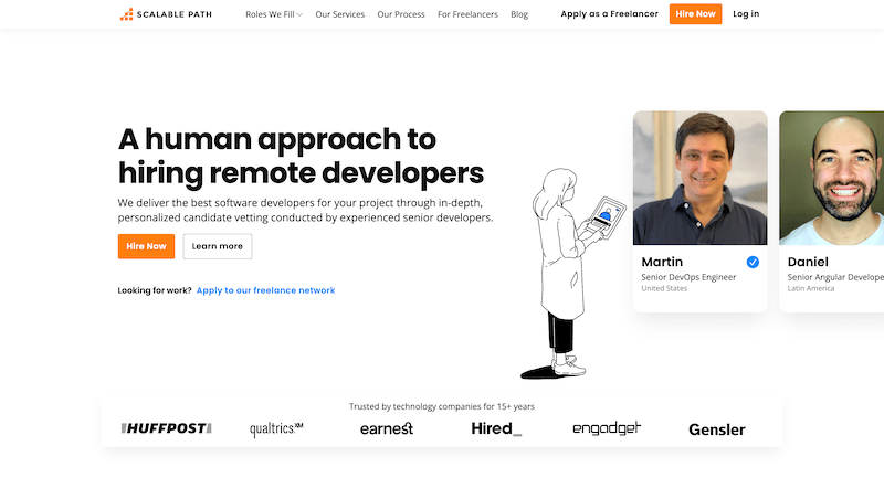 سایت فریلنسری Scalable Path