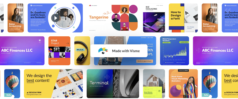 هوش مصنوعی Visme