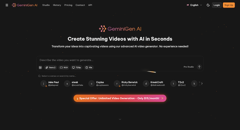 هوش مصنوعی GeminiGen AI