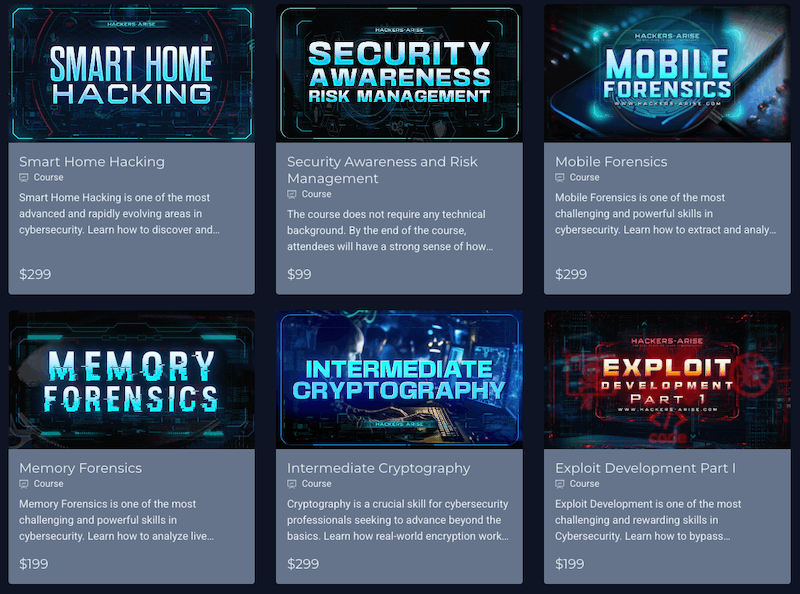 سایت Hackers-Arise