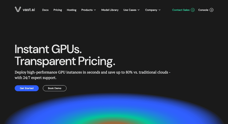 سایت Vast.ai