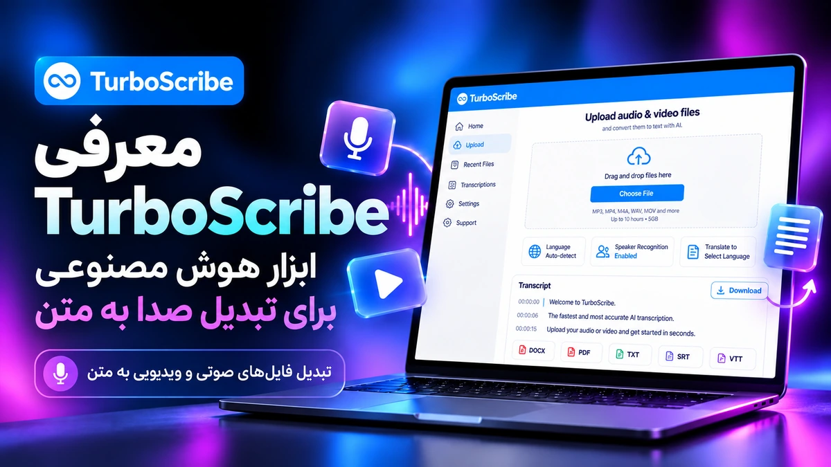 هوش مصنوعی TurboScribe