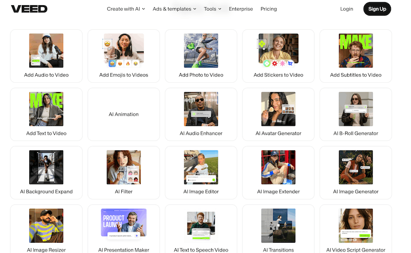 هوش مصنوعی Veed.io